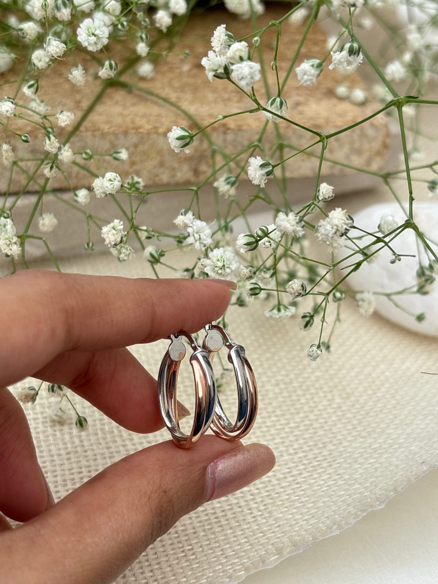 Classic Polished Hoop Earrings
