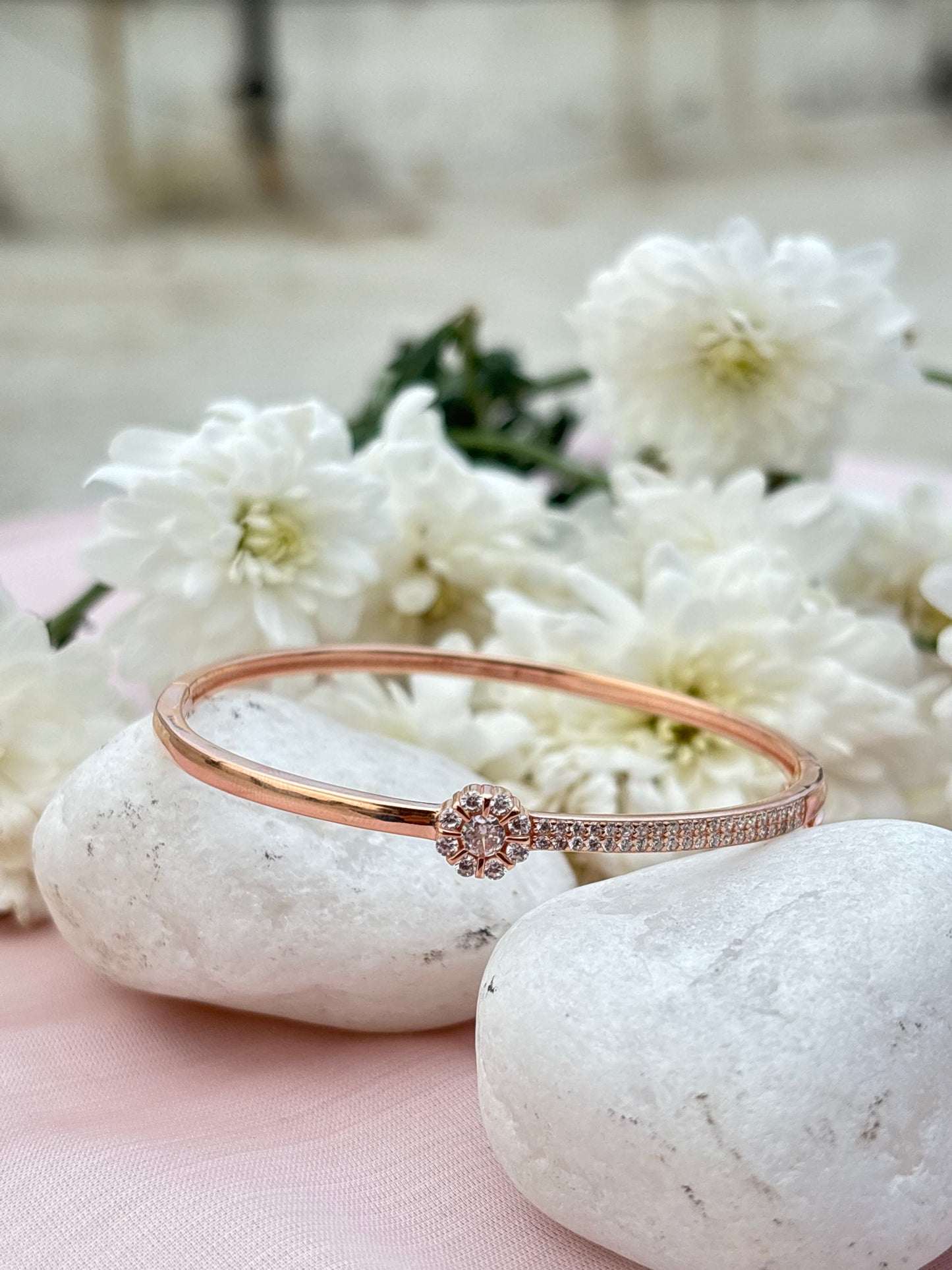 Timeless Rose Gold Sparkle Bracelet