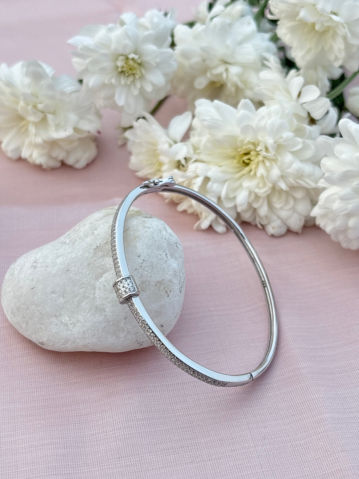 Silver Crystal Bracelet