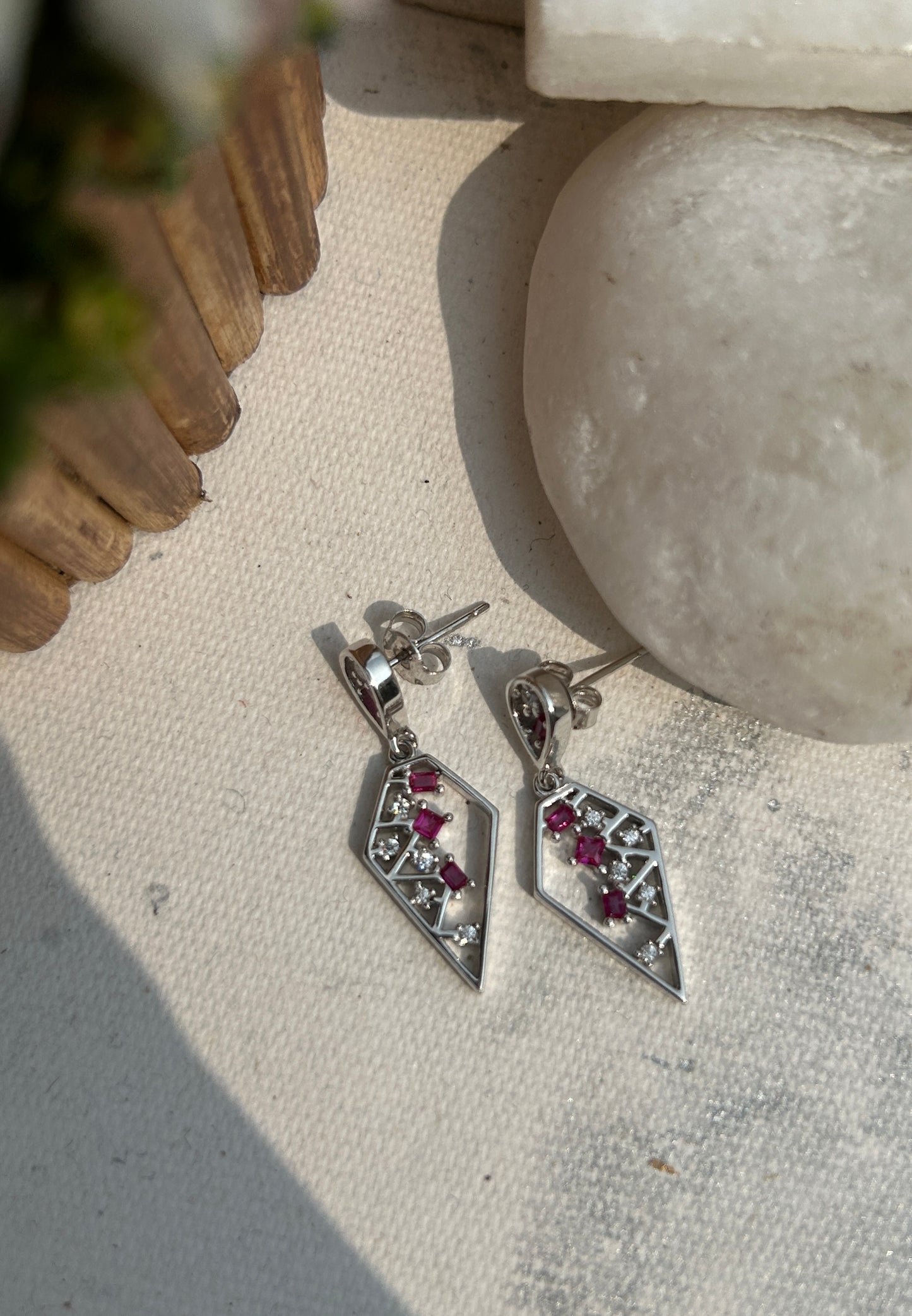 Diamond Shaped Earrings