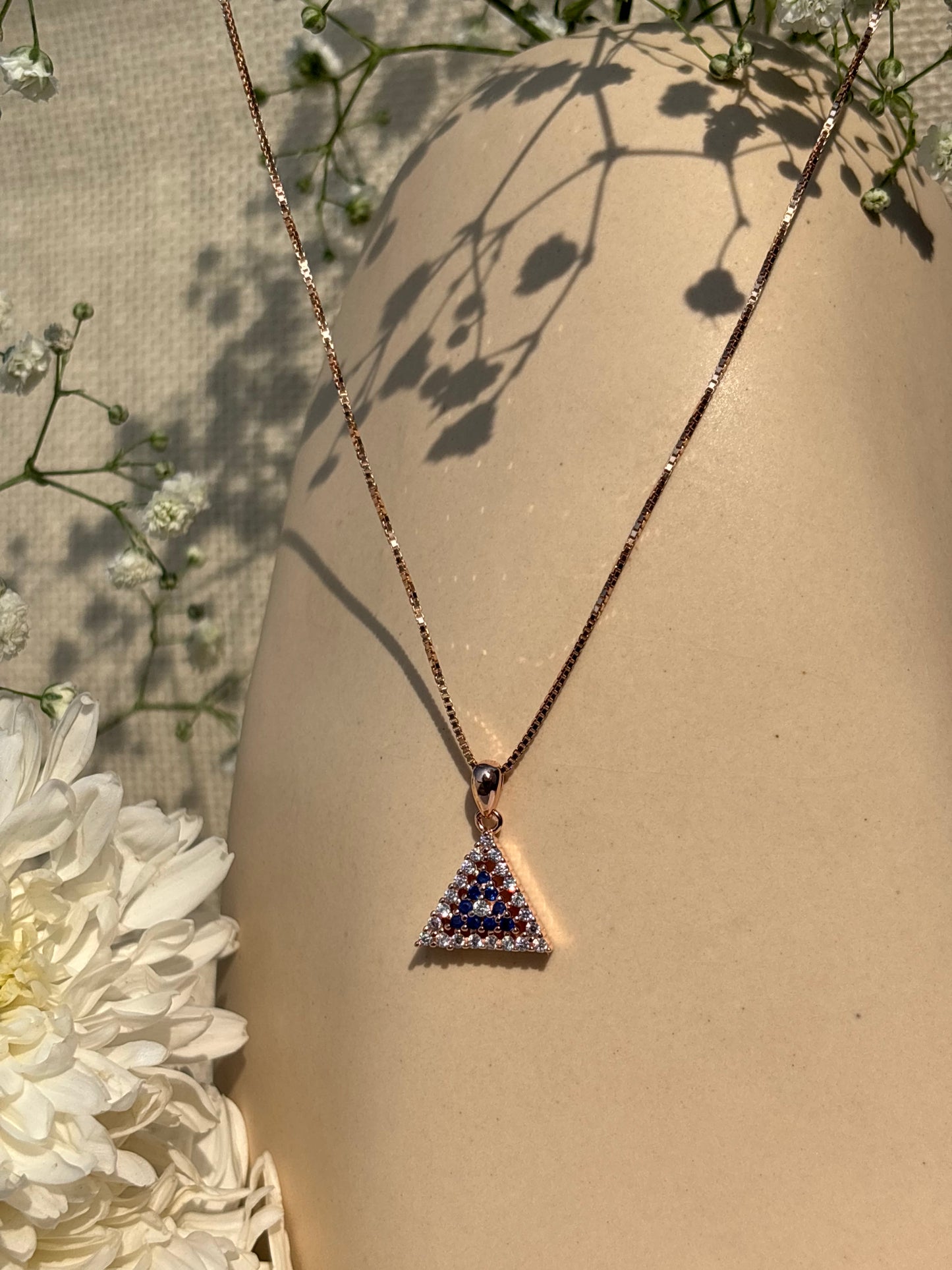 Blue Prism Necklace