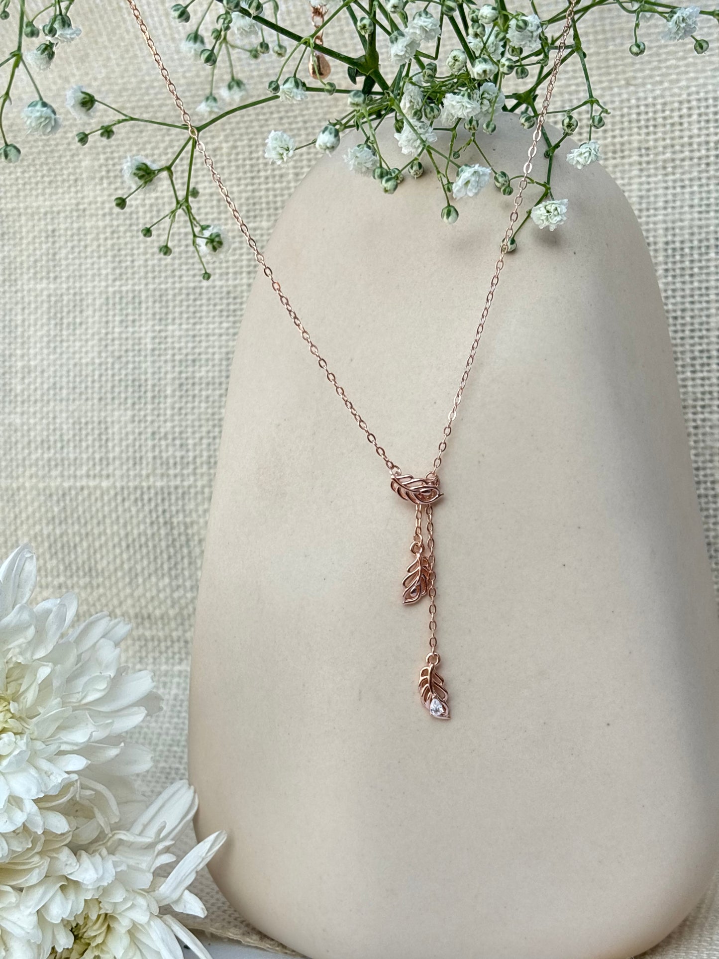Whisper Leaf Necklace