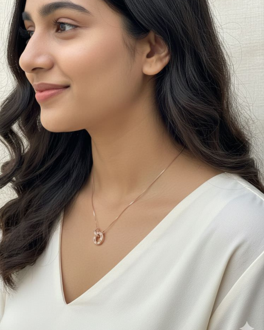 Interlock Circle Pendant