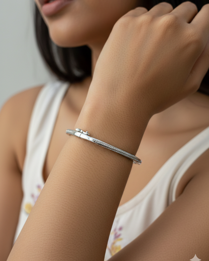 Luna Line Bangle
