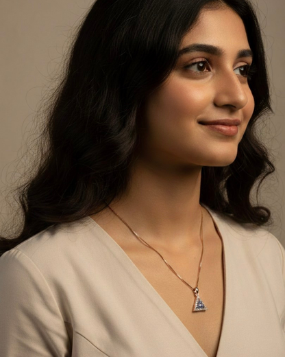 Blue Prism Necklace