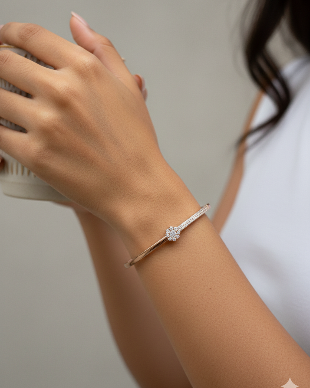 Timeless Rose Gold Sparkle Bracelet