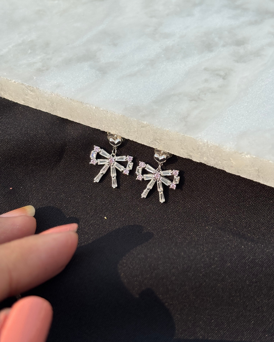 Bow Drop Earrings
