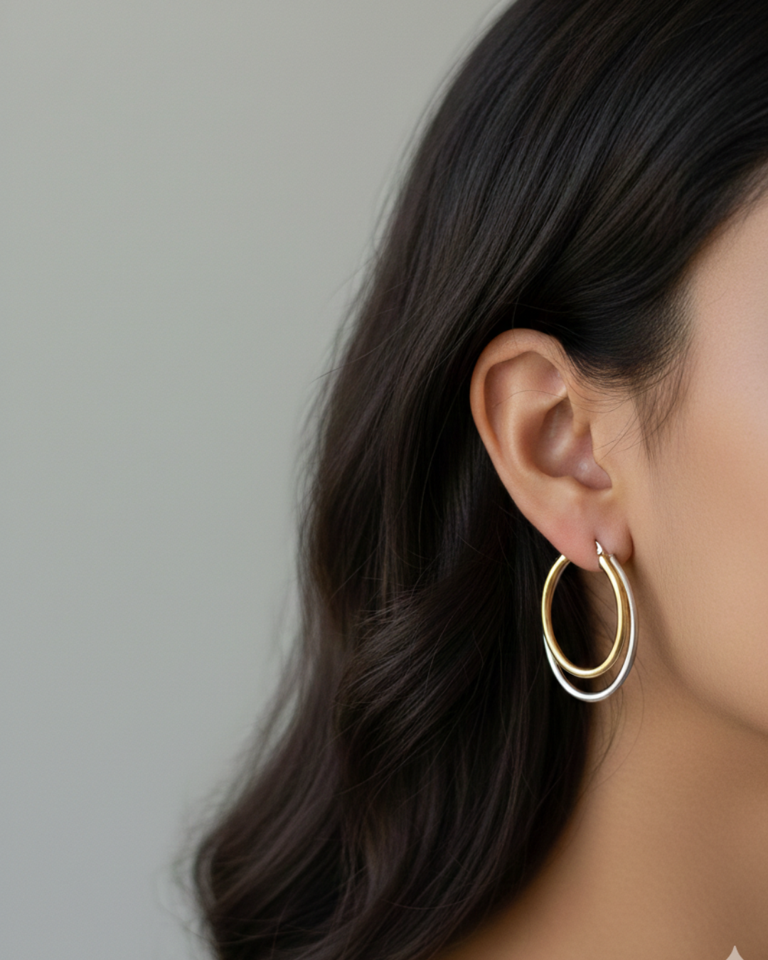 Two-Tone Everyday Hoops