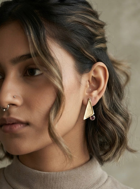 Geometric Glow Earrings
