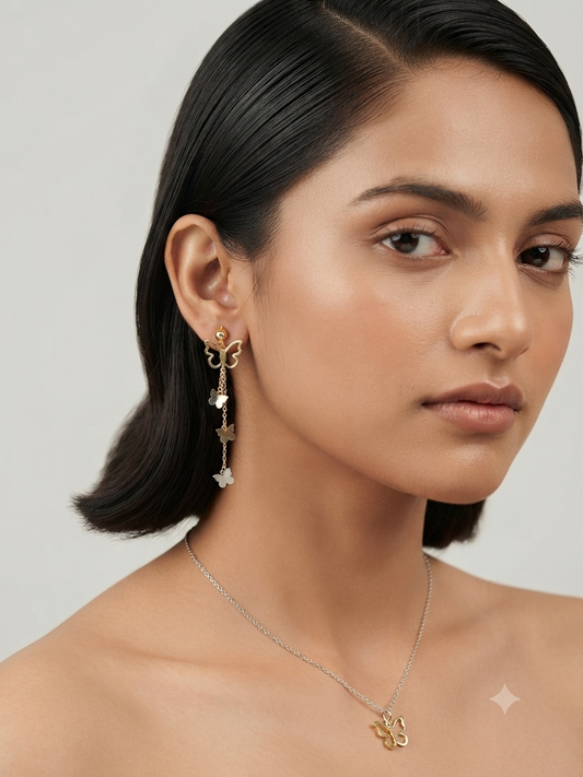 Butterfly Cascade Earrings