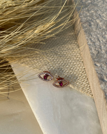 Eye Stud Earrings