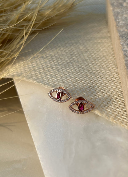 Eye Stud Earrings