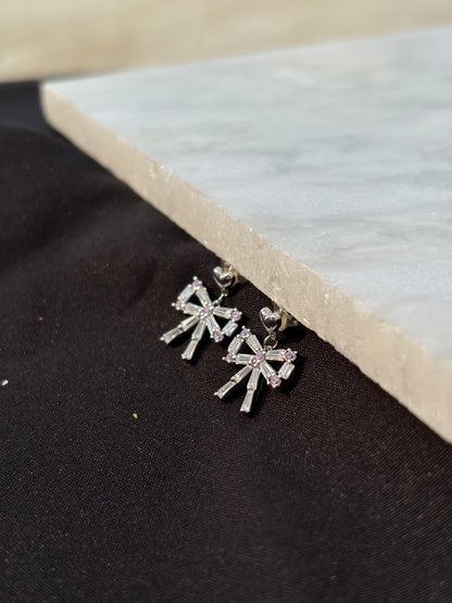 Bow Drop Earrings