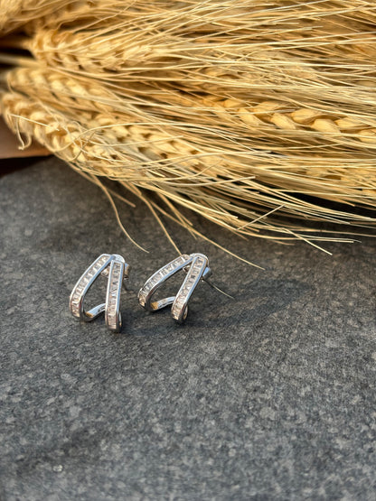 Geometric Stud Earrings