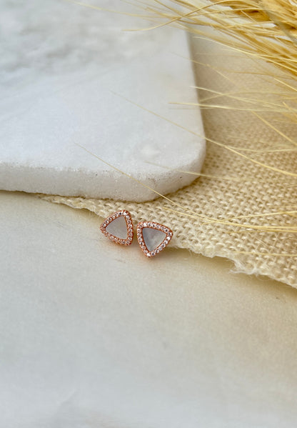 Triangle Stud Earrings