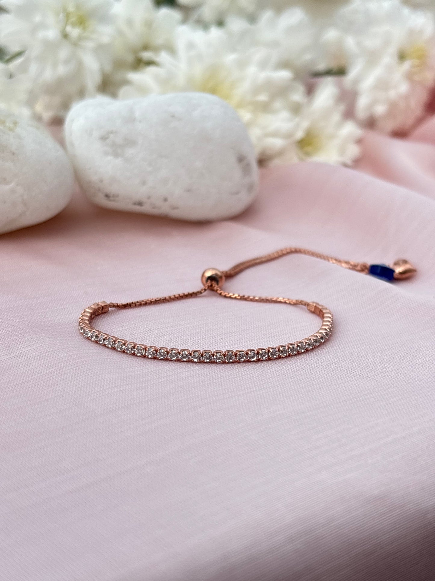 Evil Eye Adjustable Tennis Bracelet