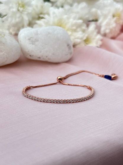 Evil Eye Adjustable Tennis Bracelet