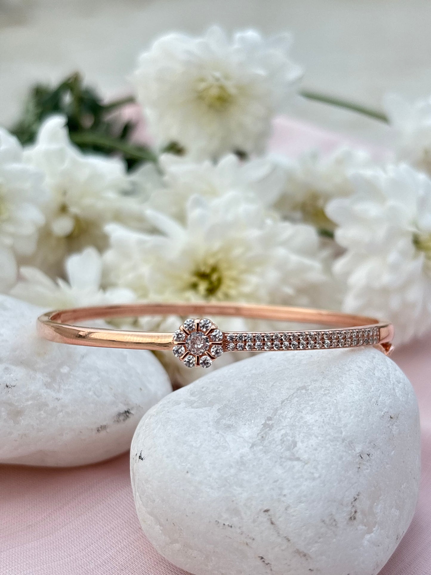 Timeless Rose Gold Sparkle Bracelet