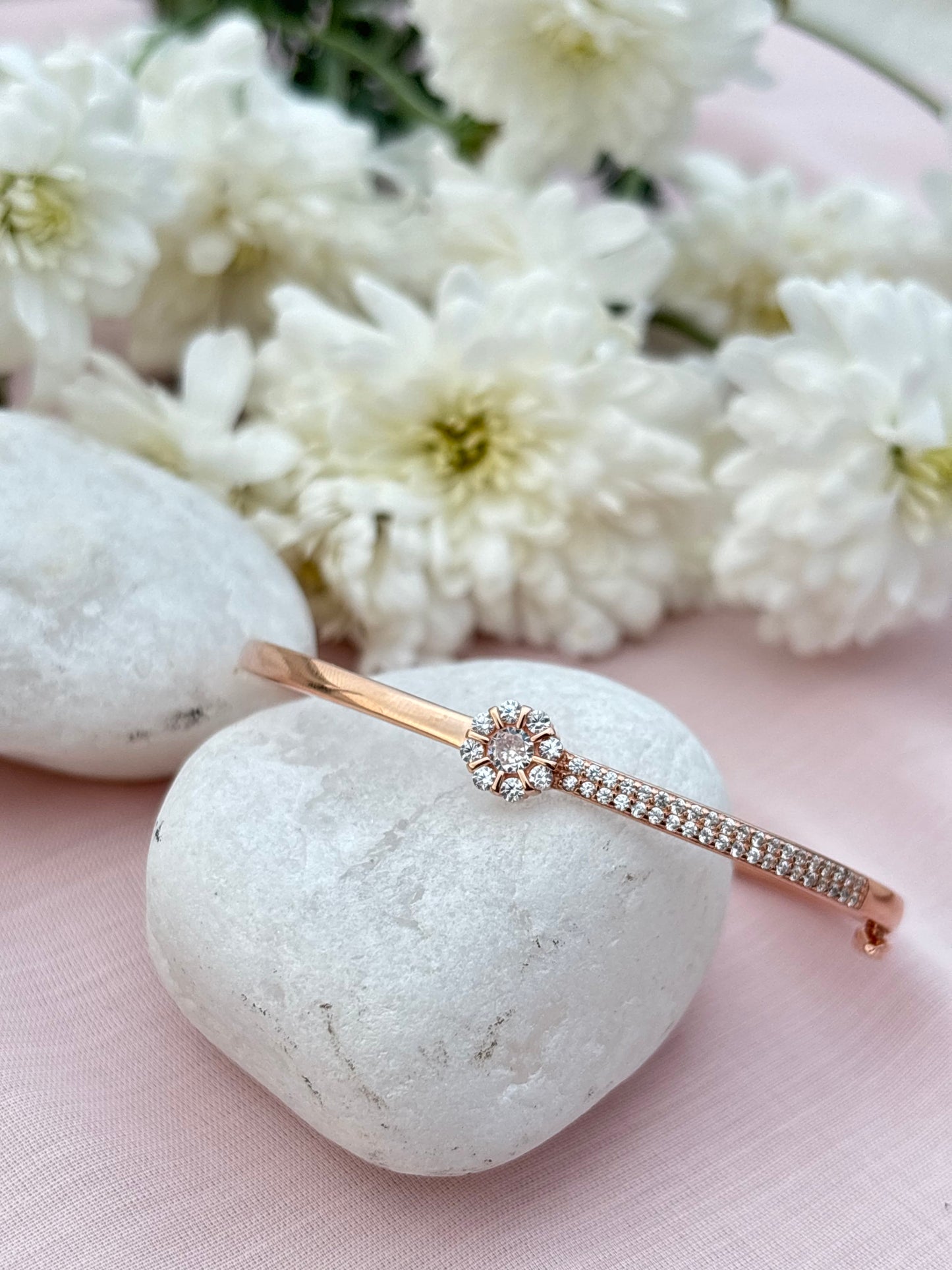 Timeless Rose Gold Sparkle Bracelet