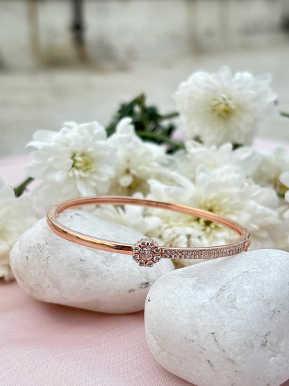 Timeless Rose Gold Sparkle Bracelet