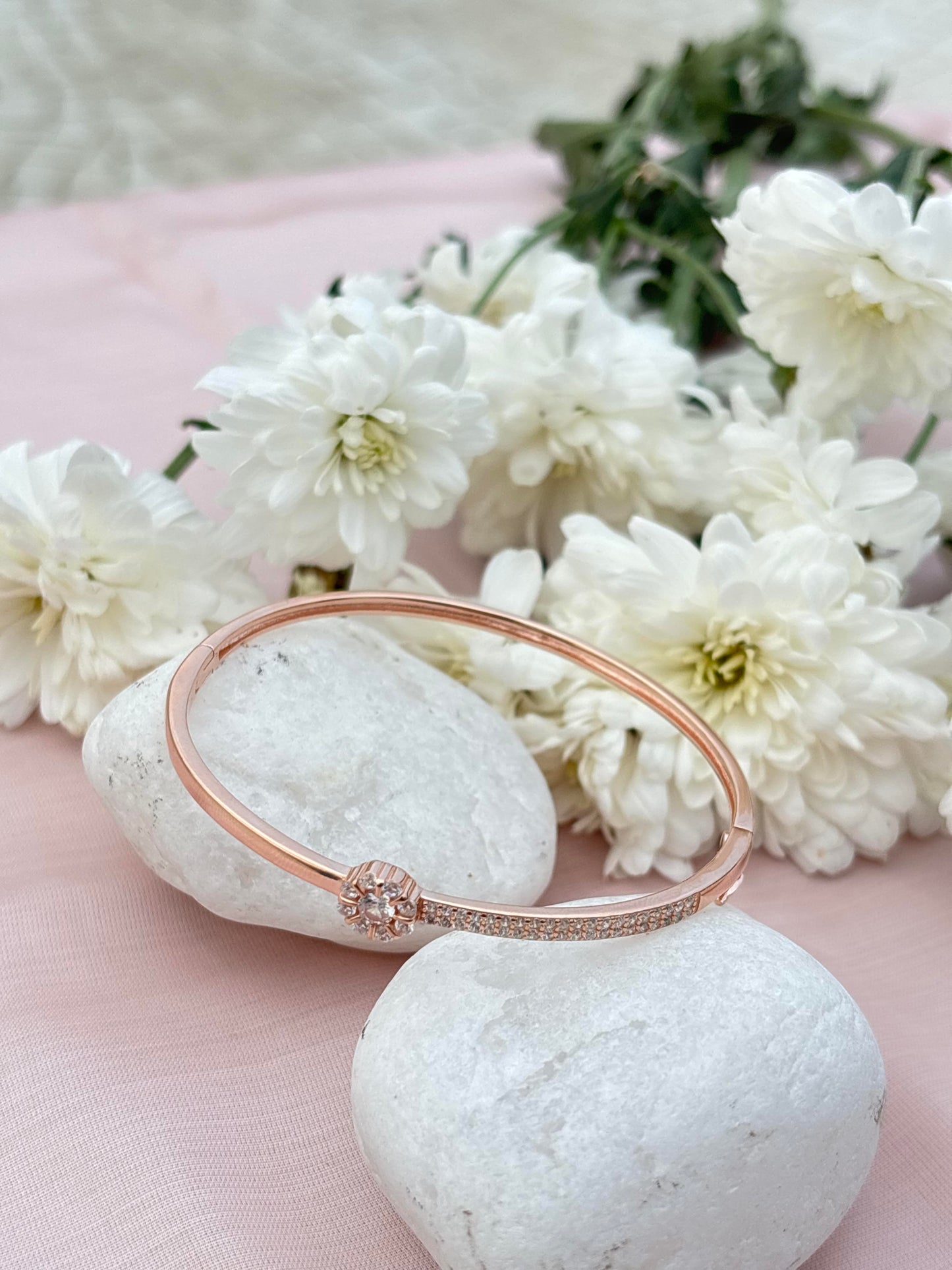 Timeless Rose Gold Sparkle Bracelet
