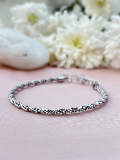 Elegant Silver Bracelet