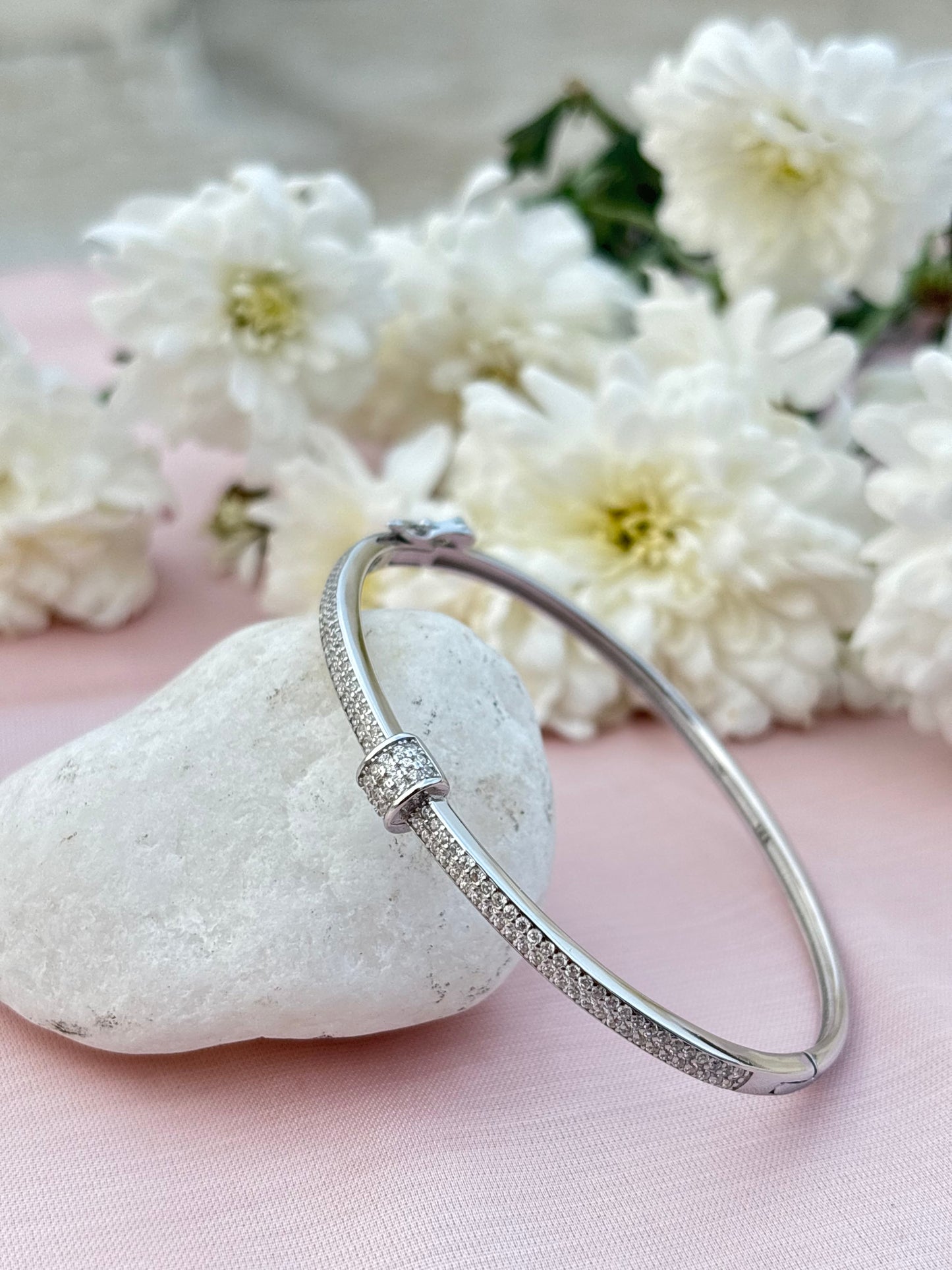 Silver Crystal Bracelet
