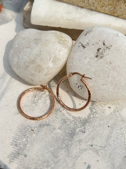 Circle Hoop Earrings