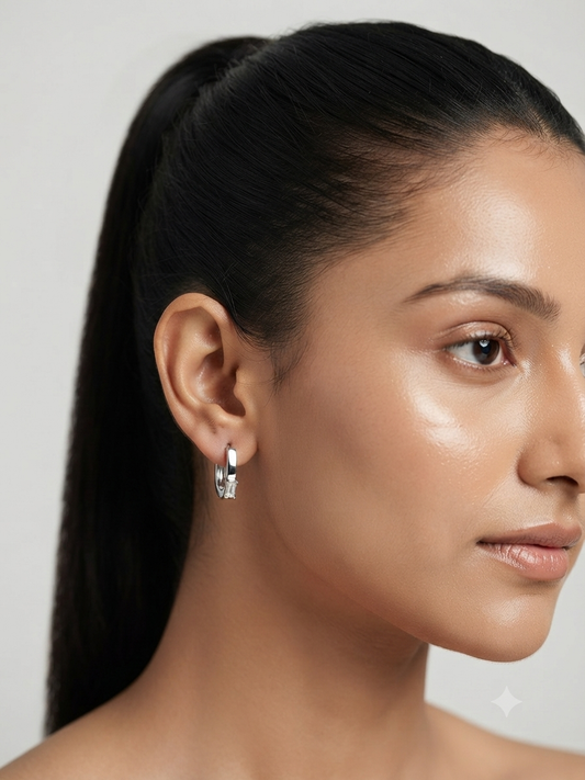 Celestial Pavé Hoops