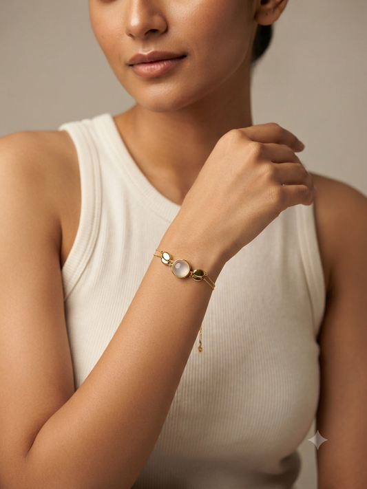 Lumière Pearl Trio Bracelet