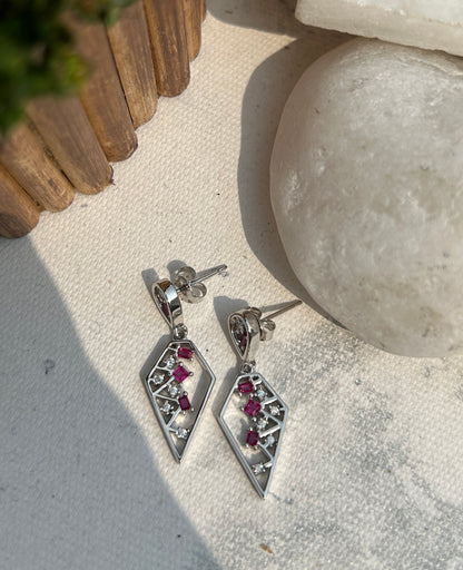 Diamond Shaped Earrings