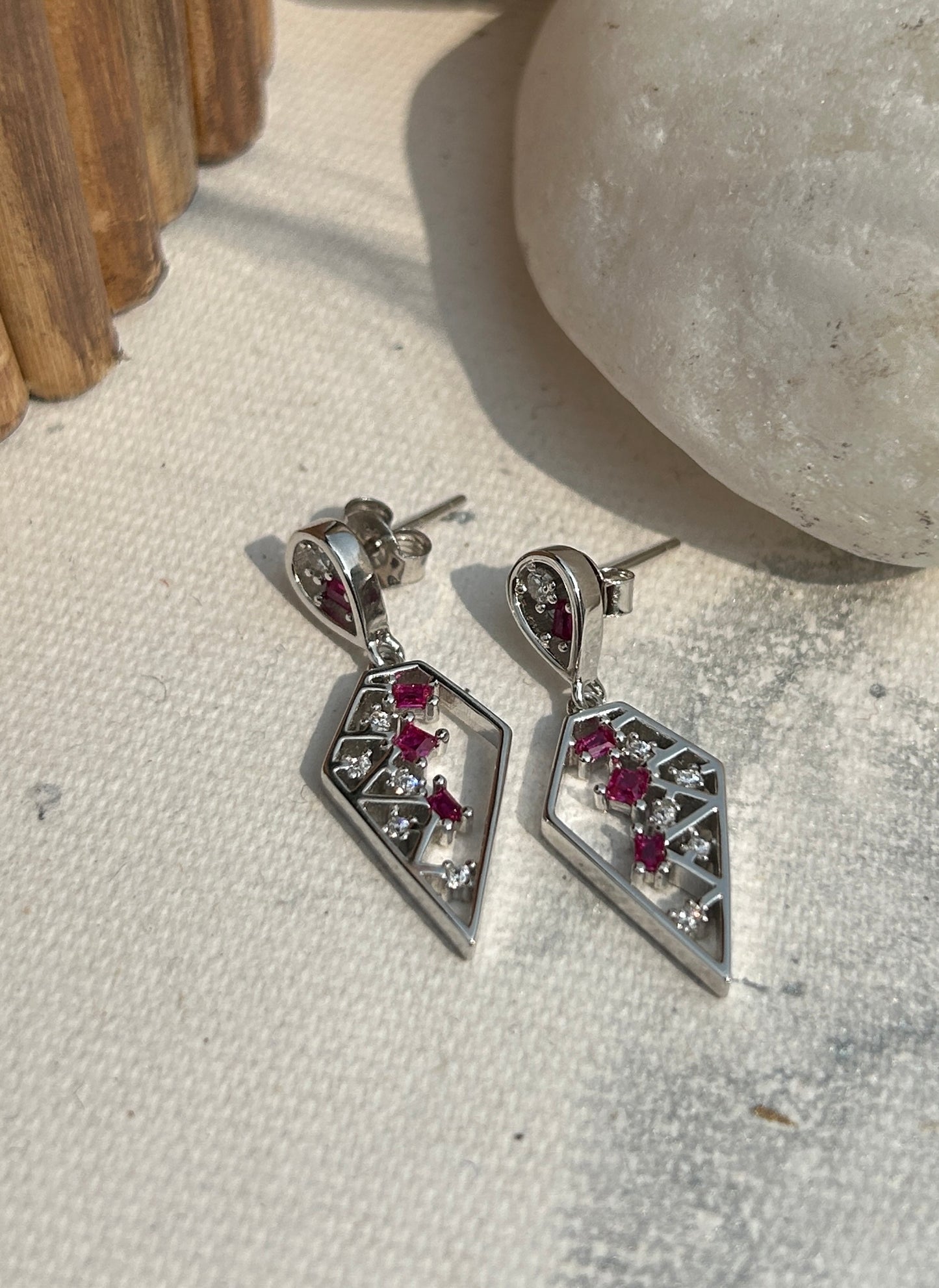 Diamond Shaped Earrings