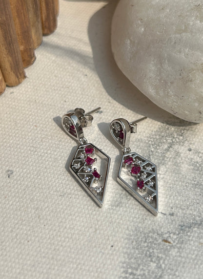 Diamond Shaped Earrings