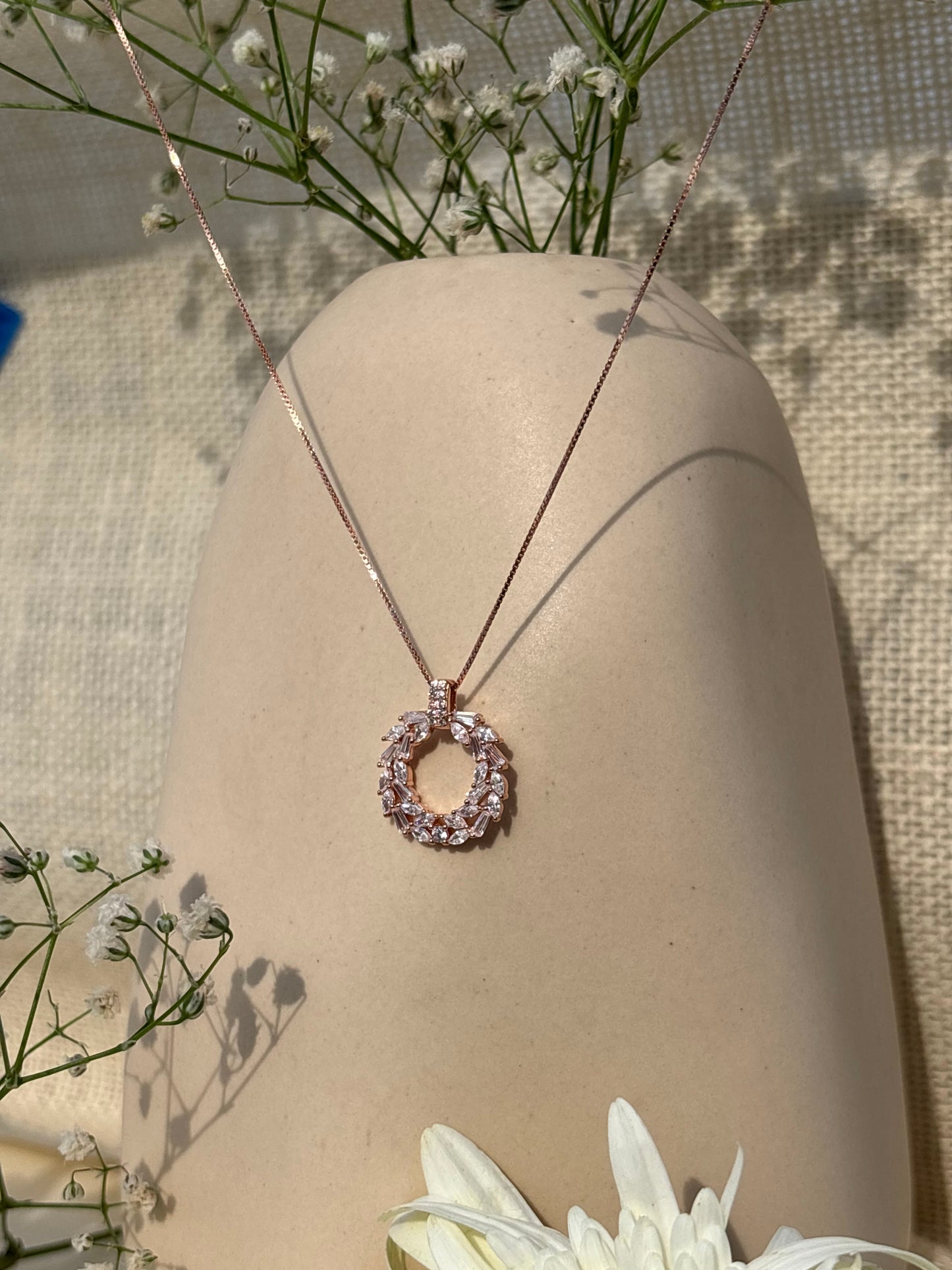 Radiant Loop Necklace