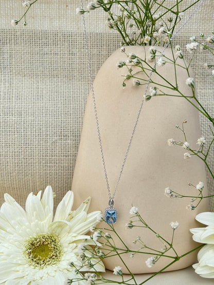 Mini Blue Stone Pendant