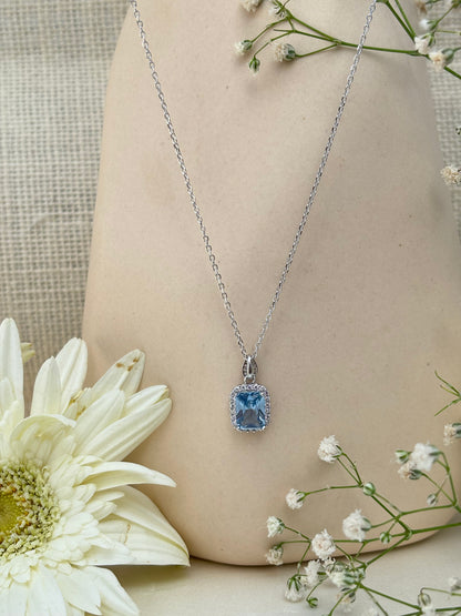 Mini Blue Stone Pendant