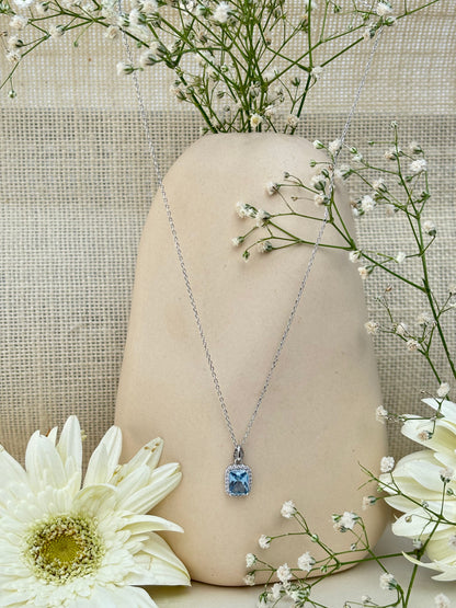 Mini Blue Stone Pendant