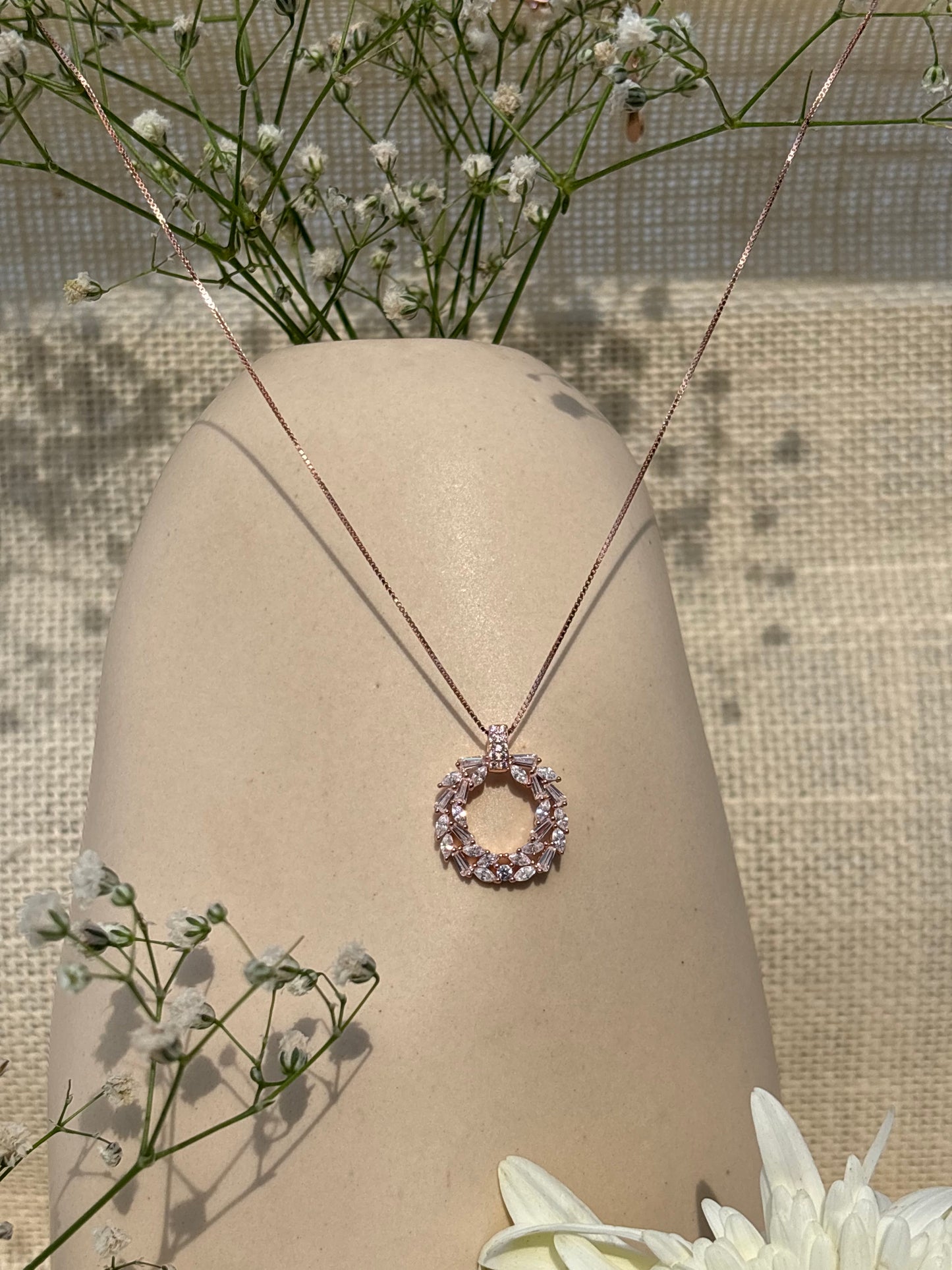 Radiant Loop Necklace