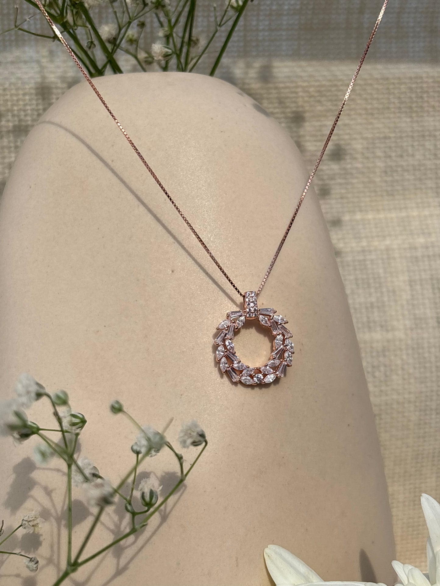 Radiant Loop Necklace