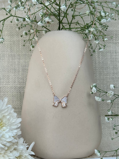 Whisper Bow Necklace