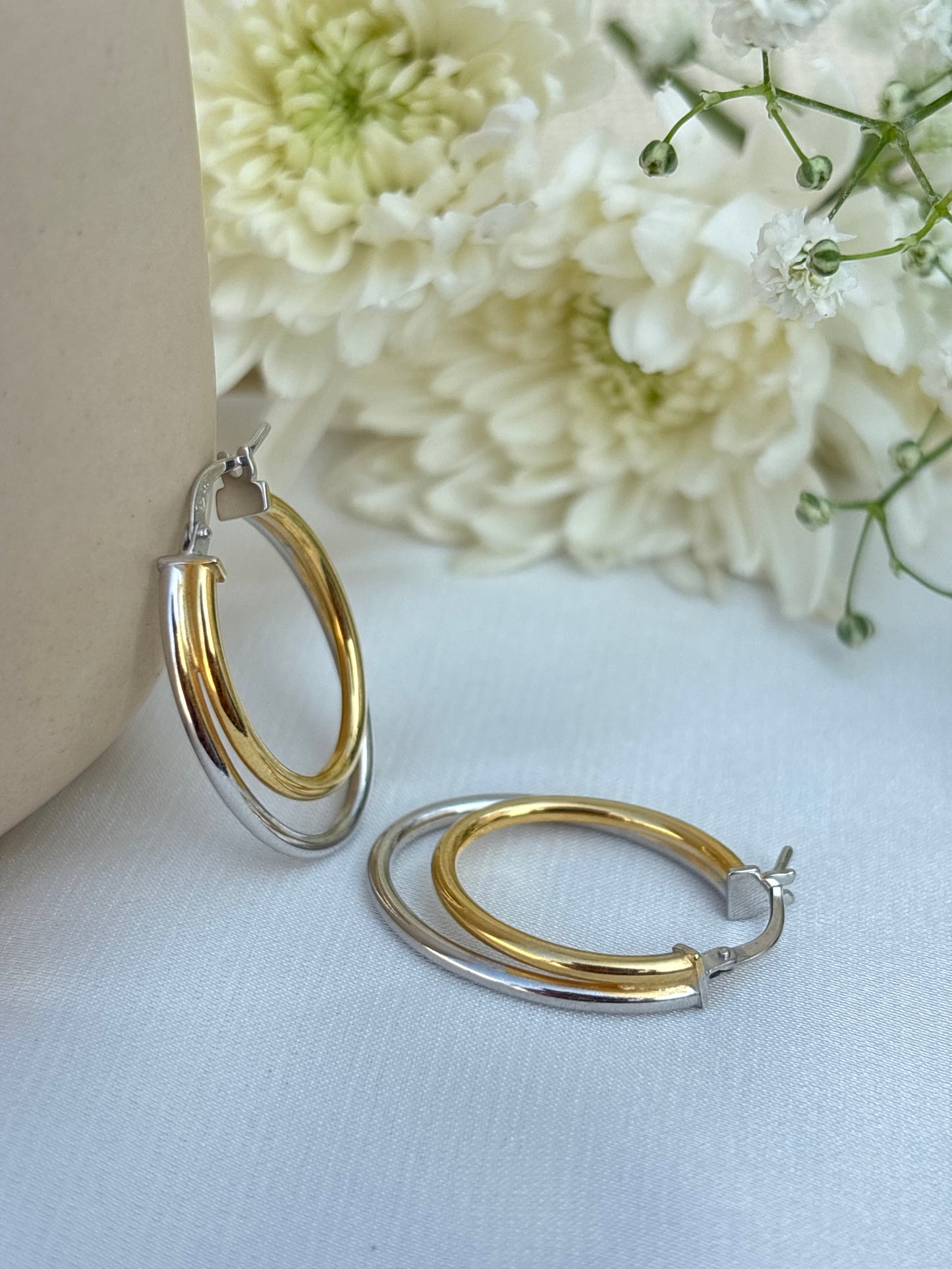 Two-Tone Everyday Hoops