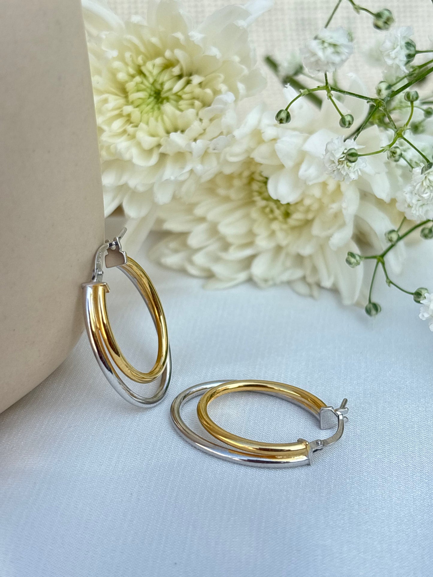 Two-Tone Everyday Hoops