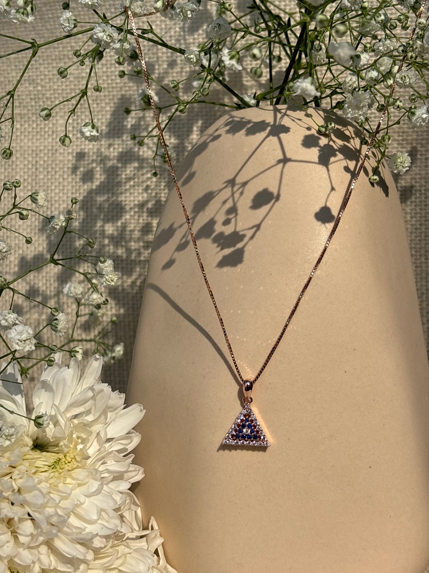 Blue Prism Necklace