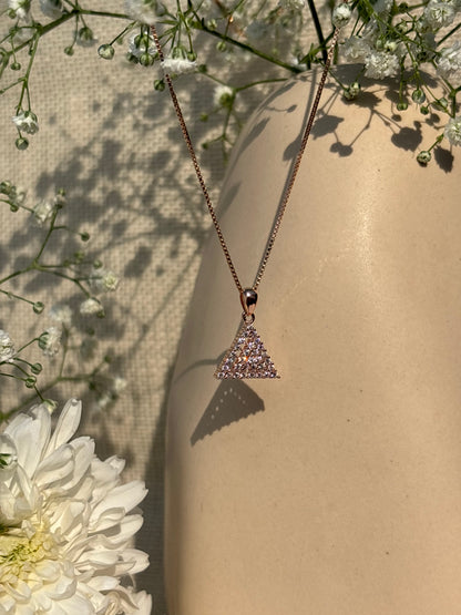 Pink Prism Necklace