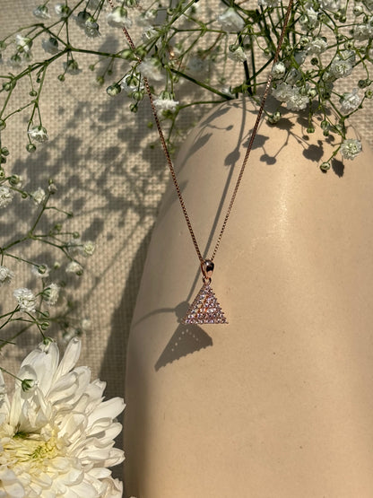 Pink Prism Necklace