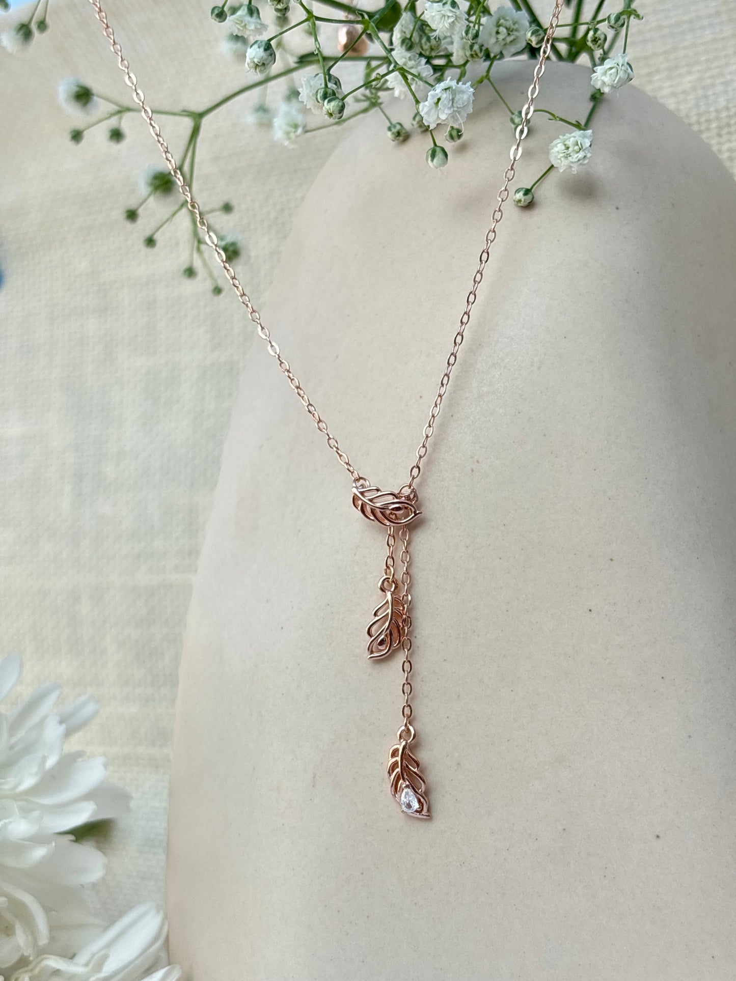 Whisper Leaf Necklace