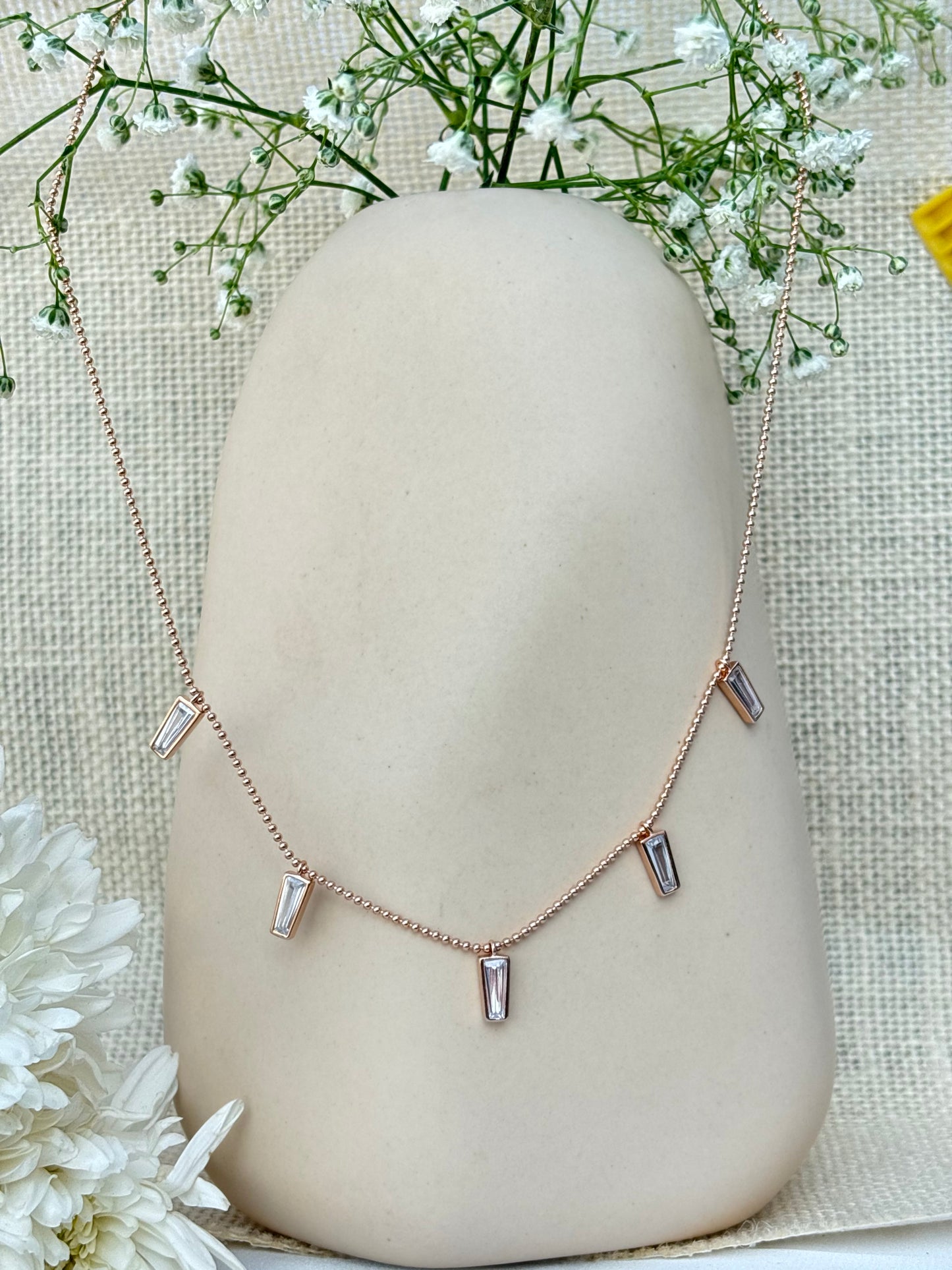 Radiant Drop Necklace
