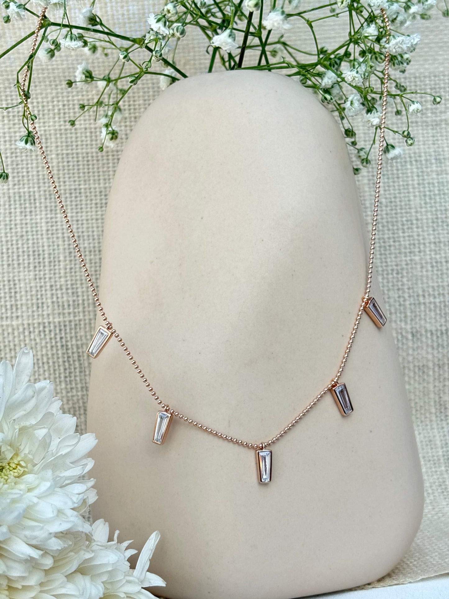 Radiant Drop Necklace
