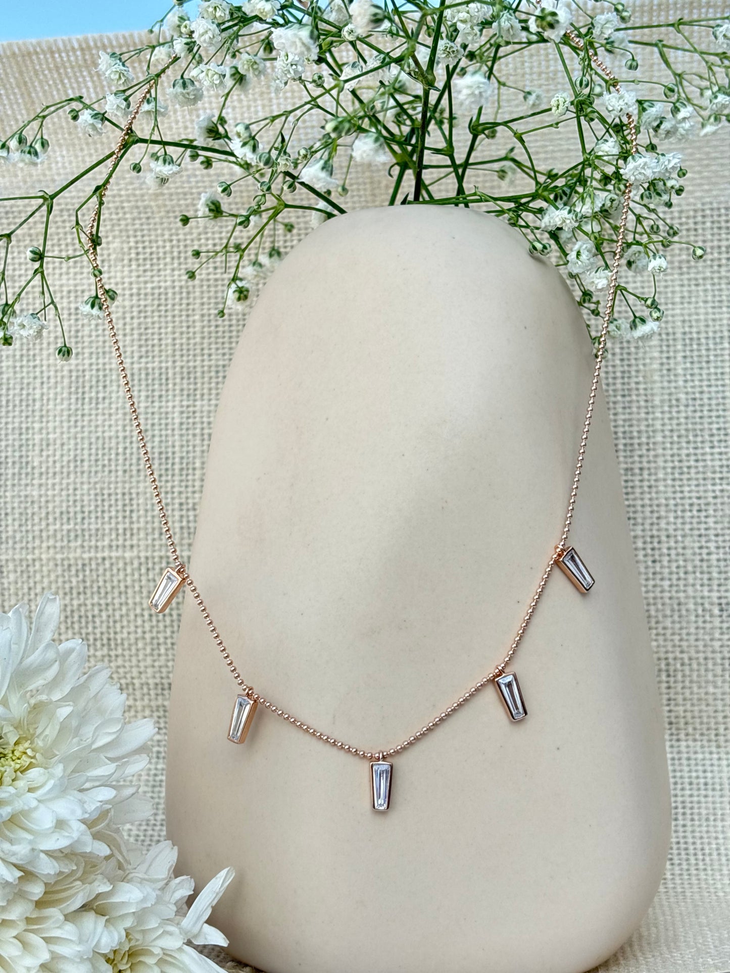 Radiant Drop Necklace