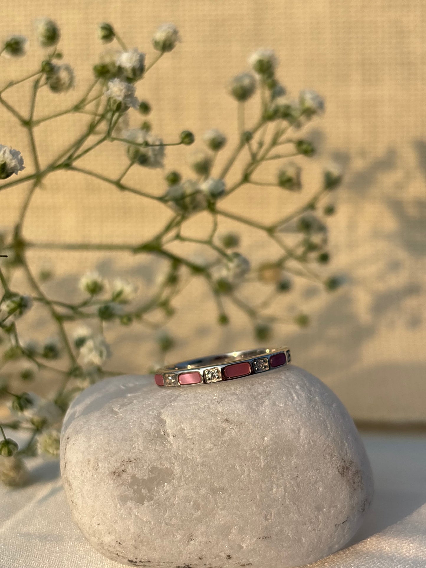 Blush Mosaic Ring